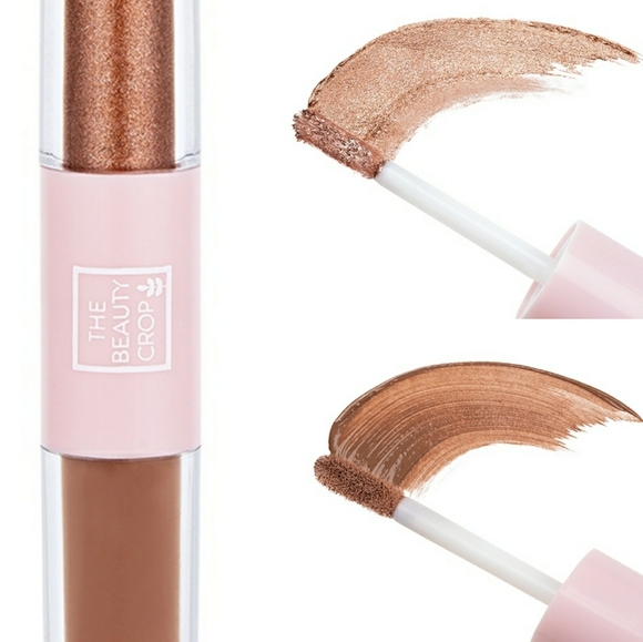 The Beauty Crop Liquid Eyeshadow Duo in Cinnamon and Fudge *NEW! - Picture 2 of 5